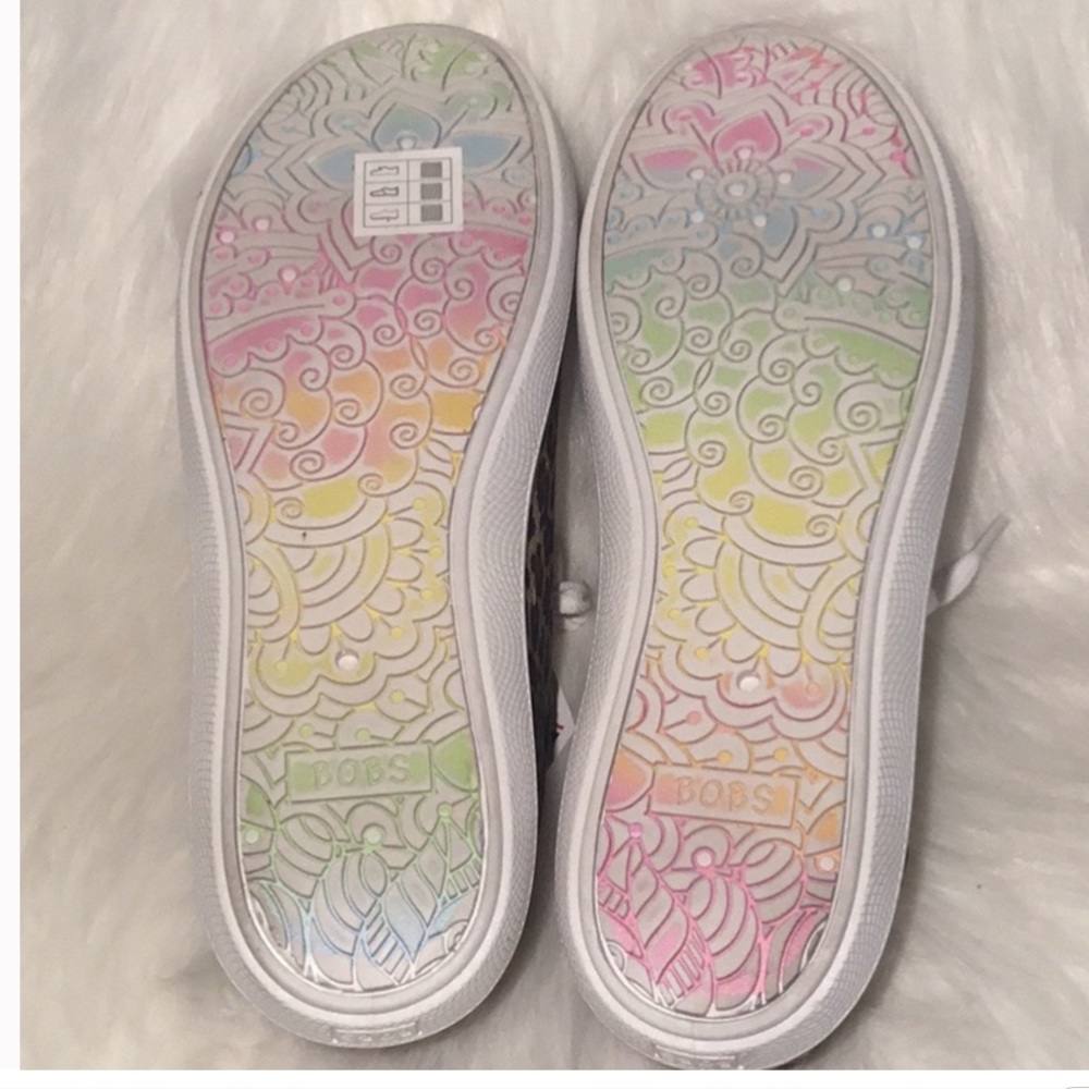 SKECHERS LEOPARD PRINT SNEAKERS - Picture 5 of 5